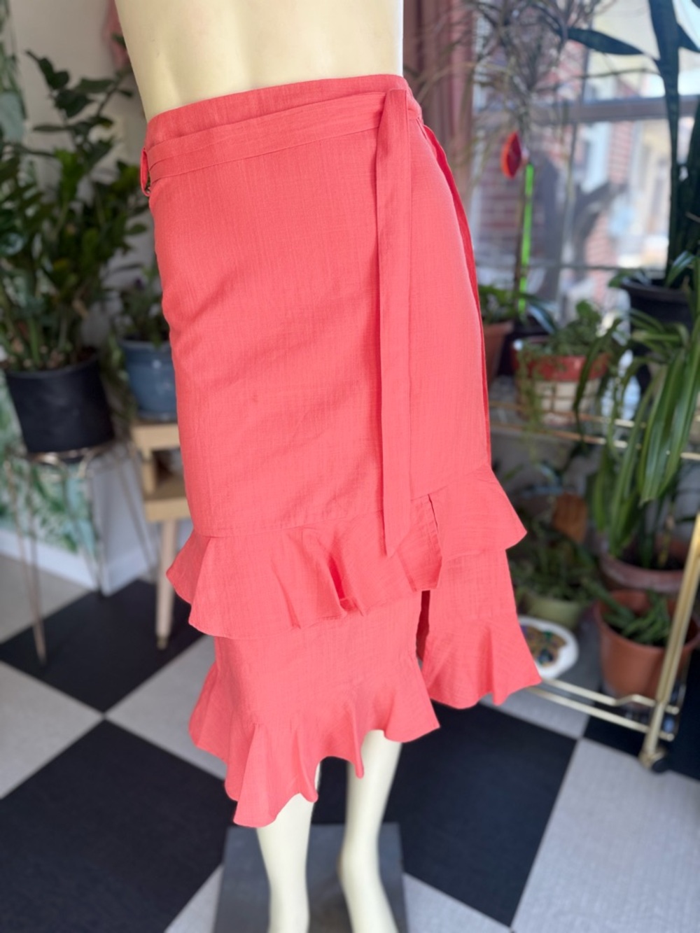 NWT Flouncy Summer Skirt – XS – Lightweight Cotton – tiered